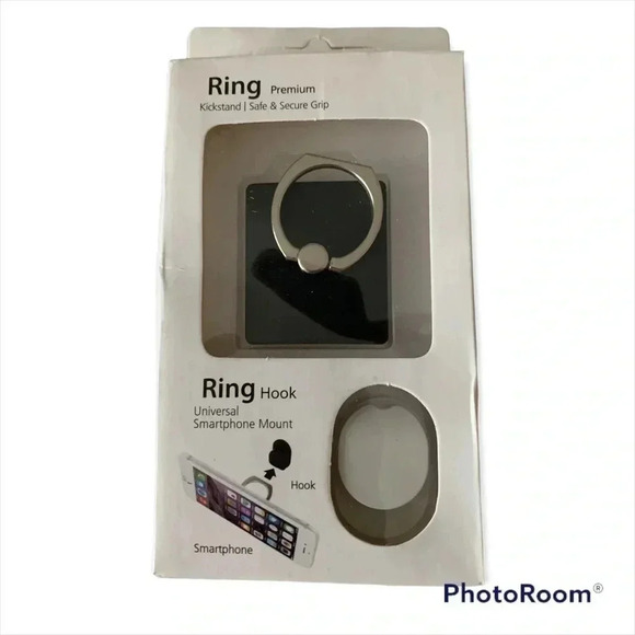 Stixx Other - Cell Phone accessories that has a a silver ring